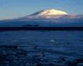 Mt. Erebus from across McMurdo Sound