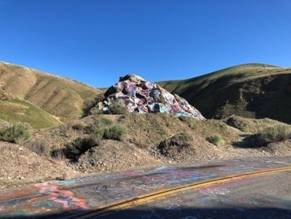 Graffiti Rock. Photo by Matthew Dodder