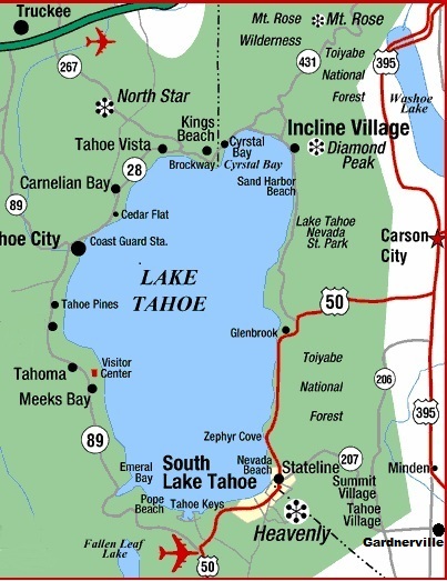 Lone Pine - Lake Tahoe - Mammoth - Owens Valley - Hwy 395